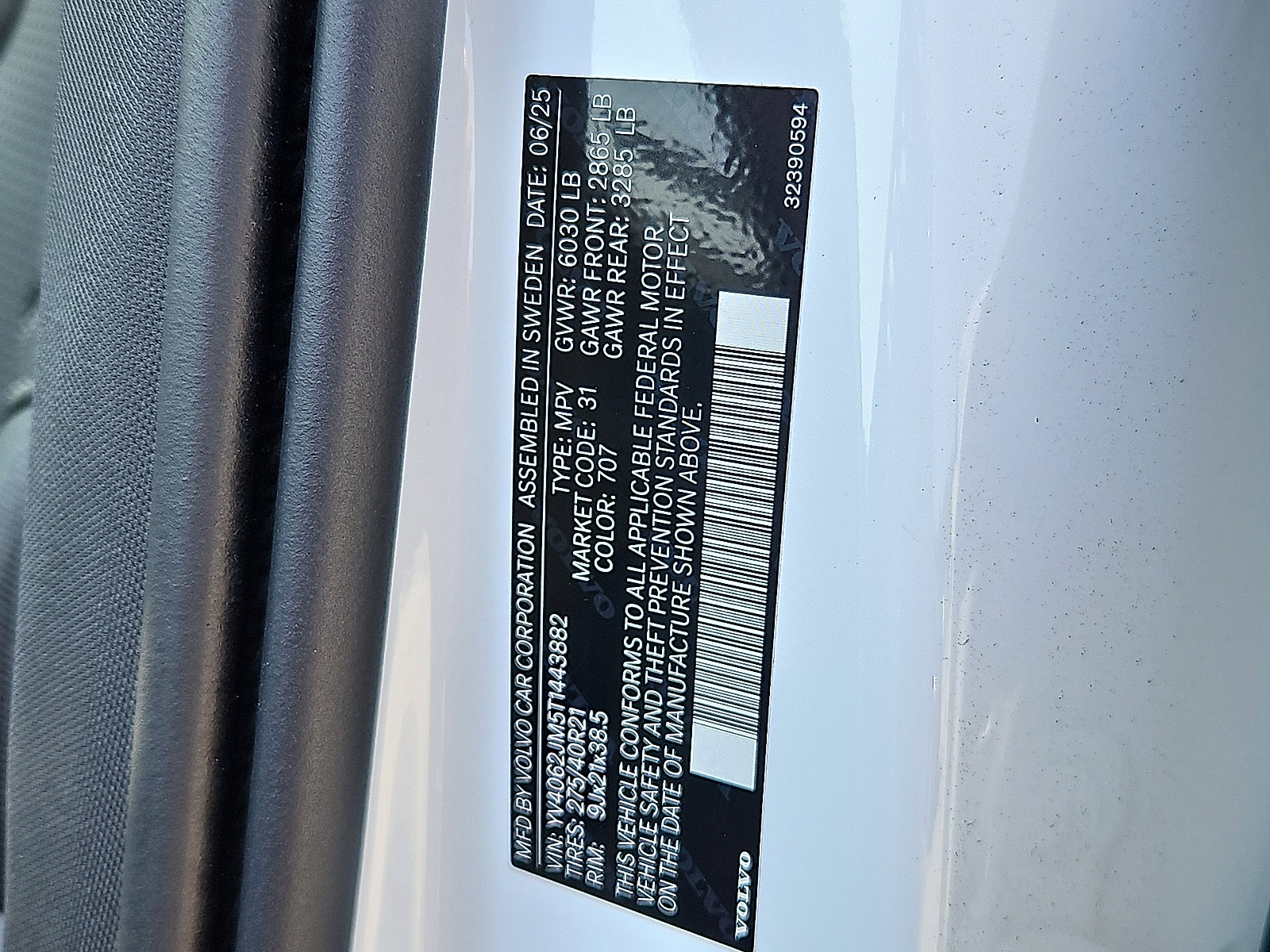 New 2026 Volvo XC90 B6 Ultra image 22