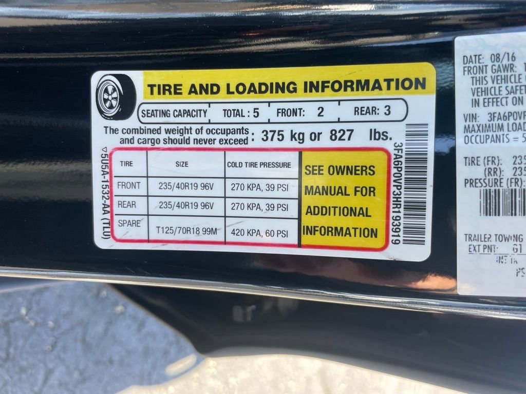 Used 2017 Ford Fusion Sport AWD/4WD image 42