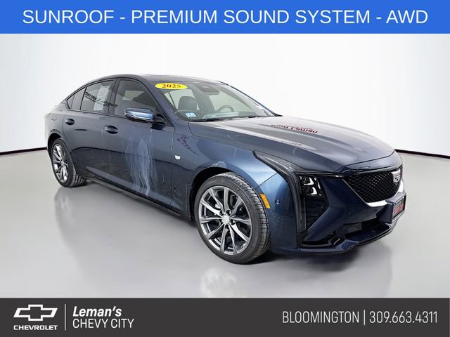 Used 2025 Cadillac CT5 Sport w/ Sun And Sound Package
