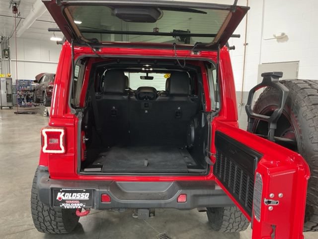 Used 2019 Jeep Wrangler Unlimited Rubicon w/ Uconnect 4C Nav & Sound Group AWD/4WD image 22