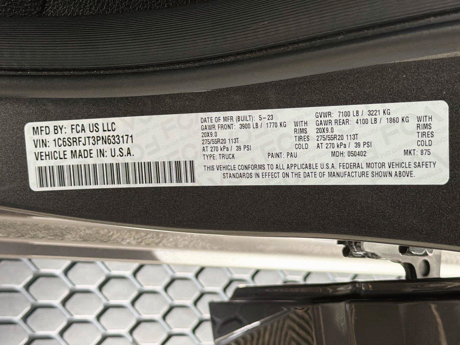 Used 2023 RAM 1500 Laramie AWD/4WD image 42