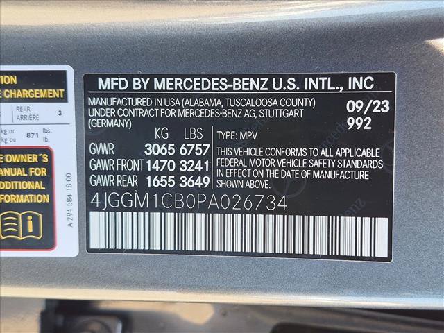 Used 2023 Mercedes-Benz EQE 350+ 4MATIC SUV image 24