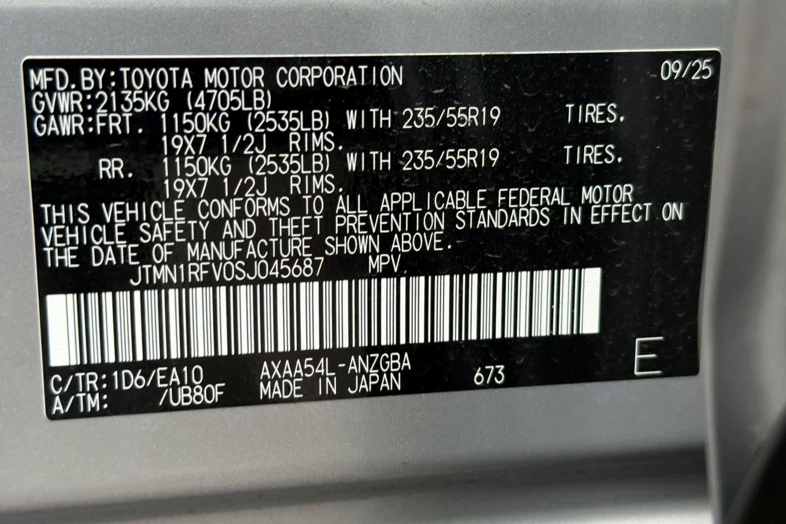 Used 2025 Toyota RAV4 Limited w/ Advanced Technology Package AWD/4WD image 30