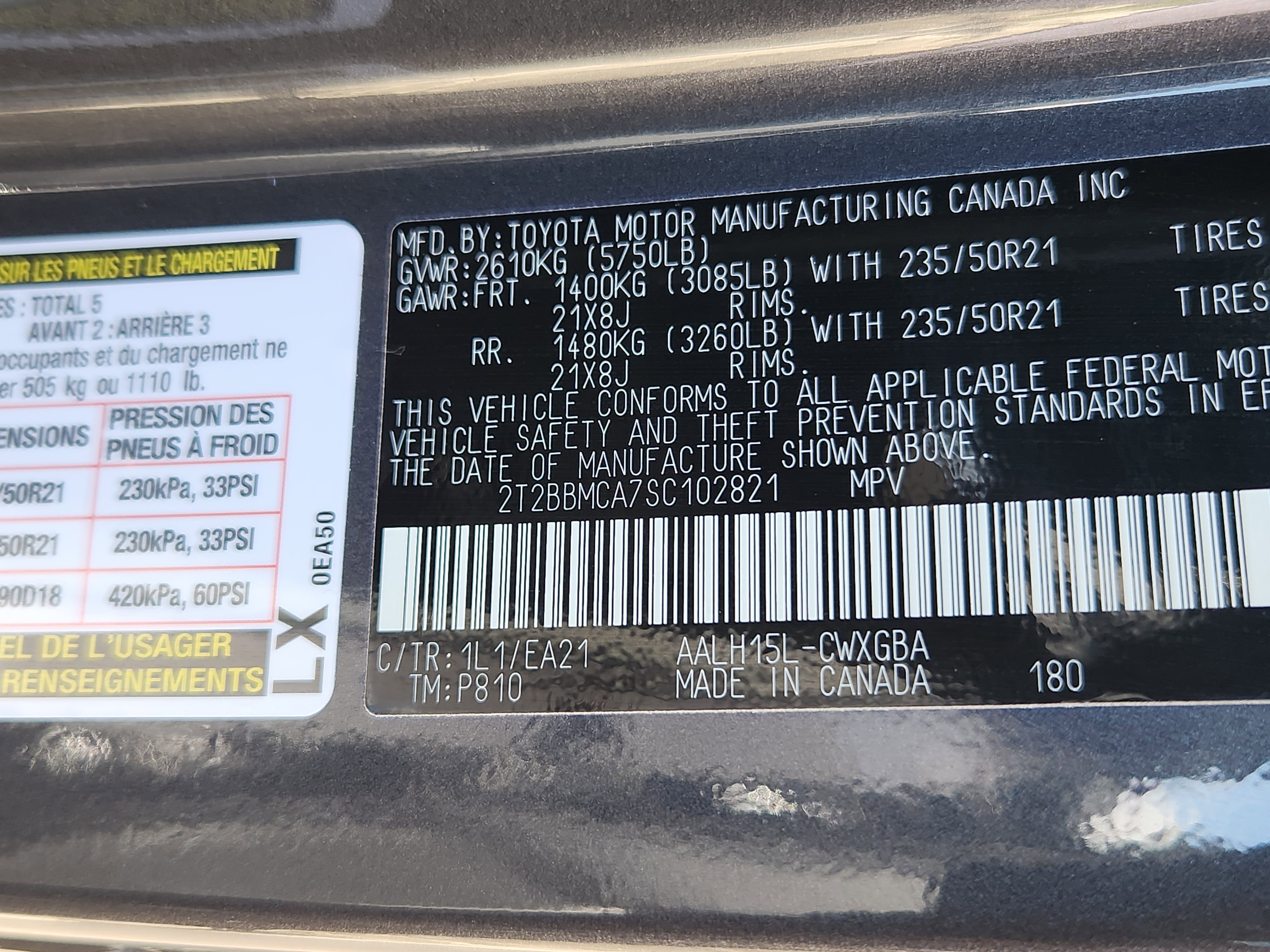 Used 2025 Lexus RX 350h w/ Convenience Package AWD/4WD image 25