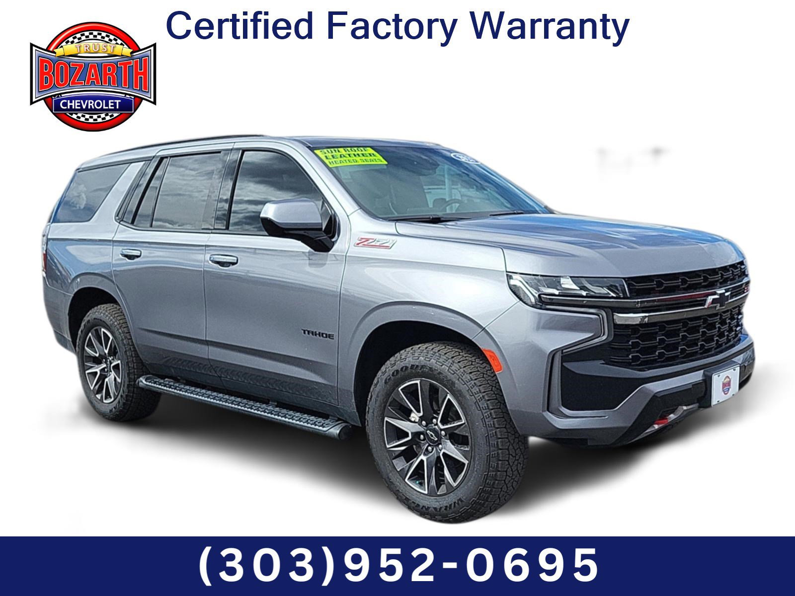 Used 2021 Chevrolet Tahoe Z71 w/ Rear Media and Nav Package image 1