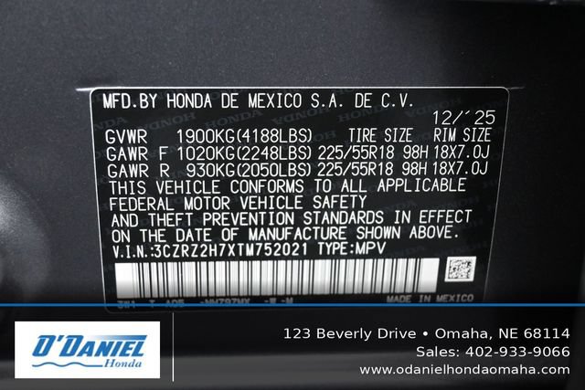Used 2026 Honda HR-V EX-L image 44