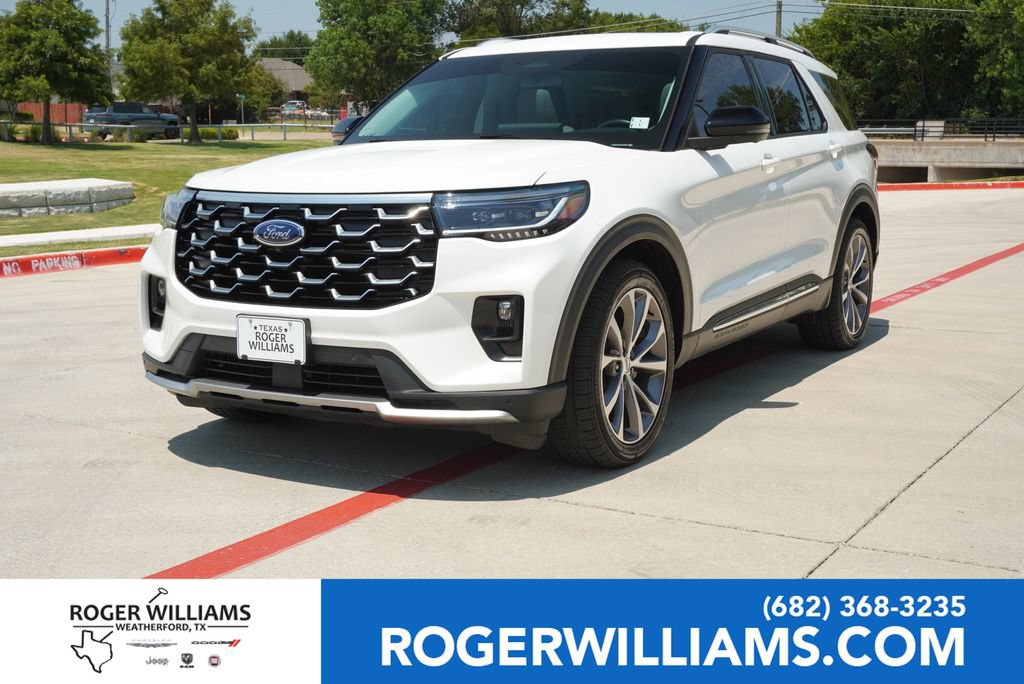 Used 2025 Ford Explorer Platinum w/ Ultimate Package RWD image 1
