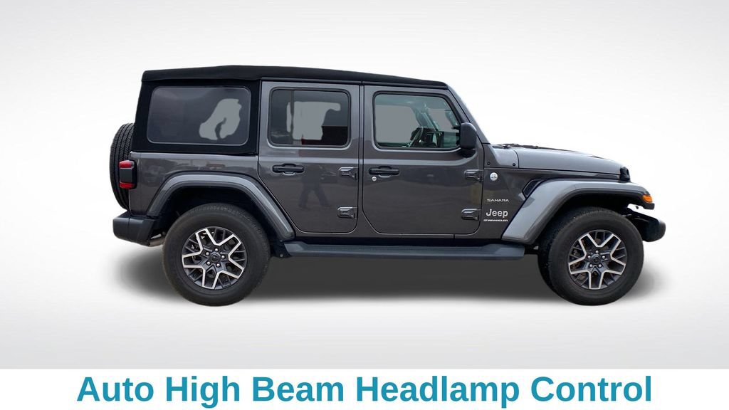 Used 2024 Jeep Wrangler Unlimited Sahara w/ Safety Group AWD/4WD image 6