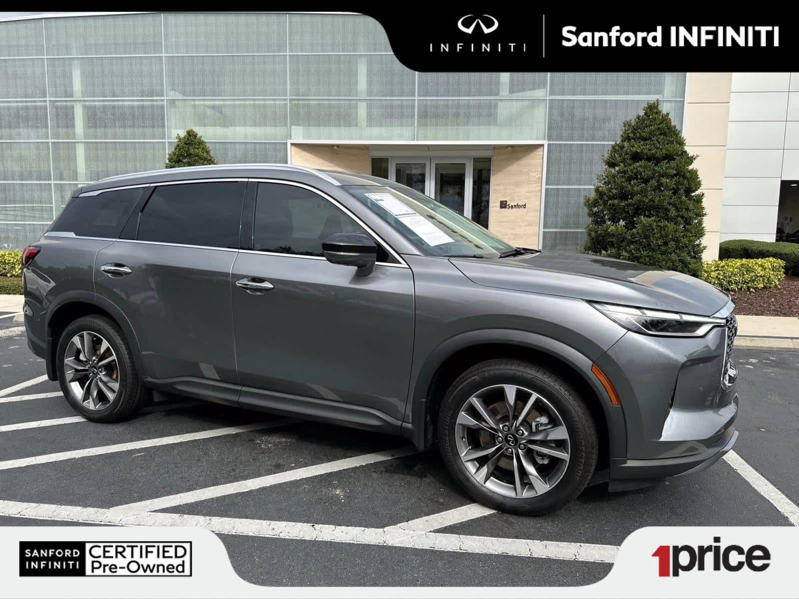Certified 2022 INFINITI QX60 Luxe w/ Cargo Package