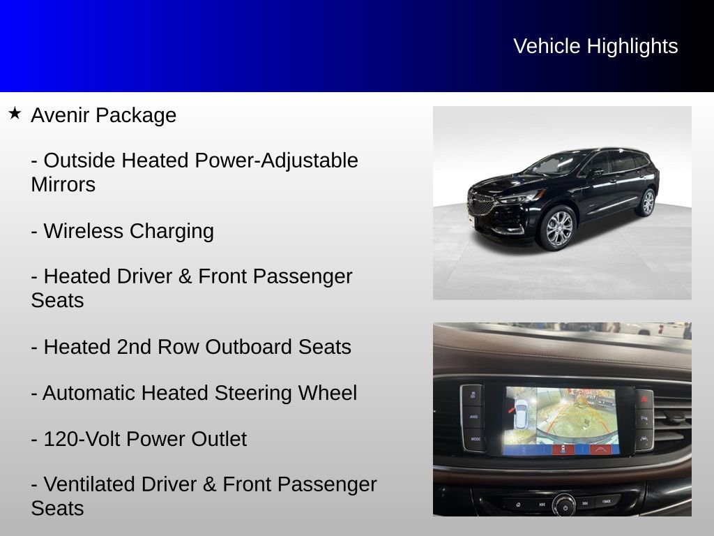 Used 2019 Buick Enclave Avenir w/ Avenir Technology Package image 12
