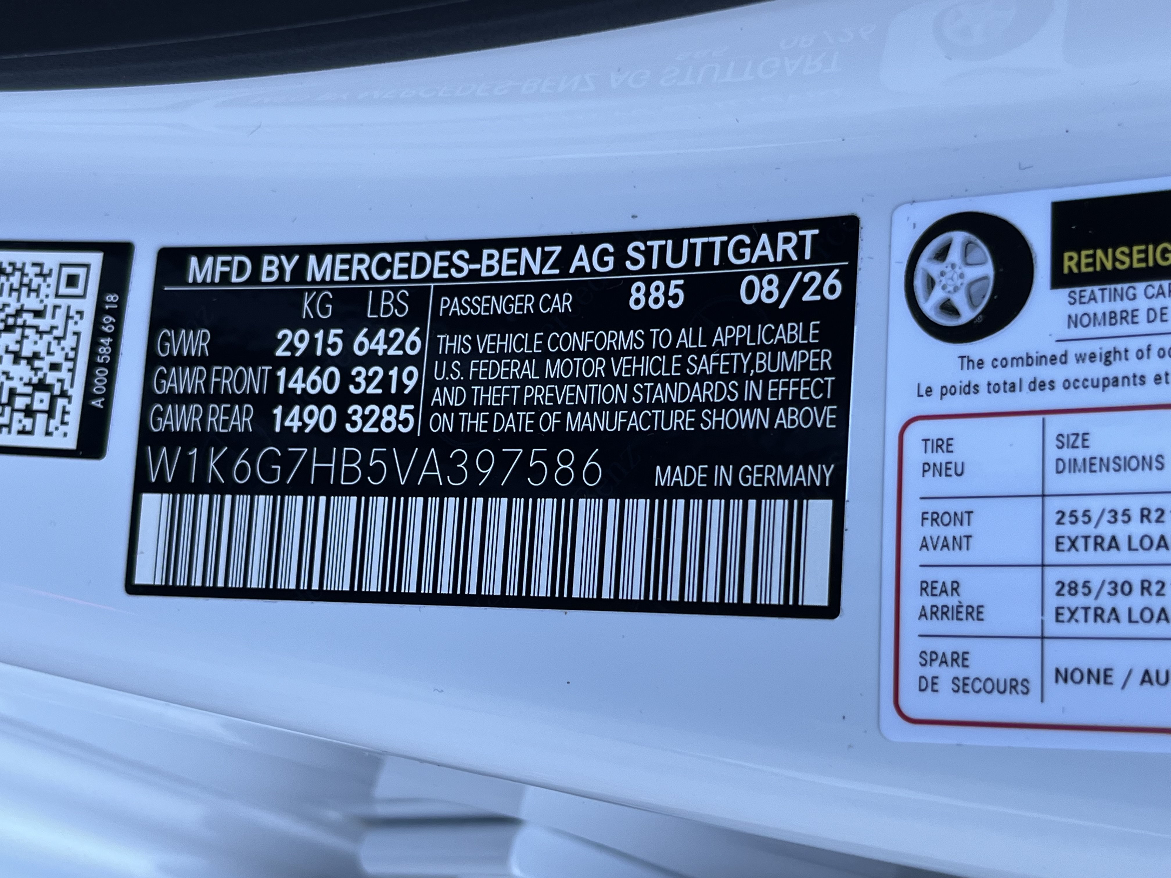 New 2027 Mercedes-Benz S 580 4MATIC Sedan image 28