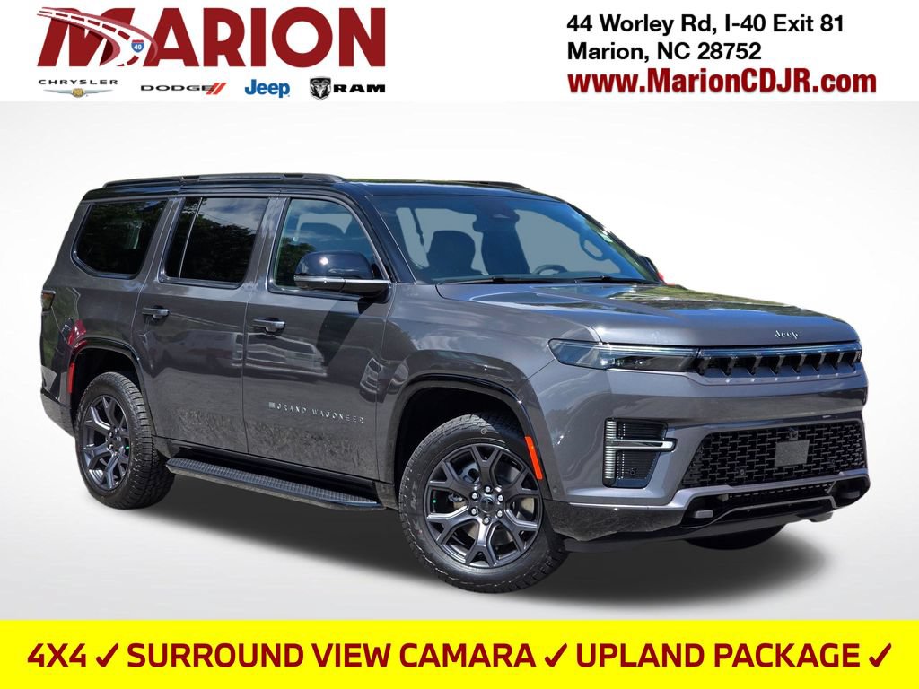 New 2026 Jeep Grand Wagoneer 4WD w/ Quick Order Packge 29V Upland