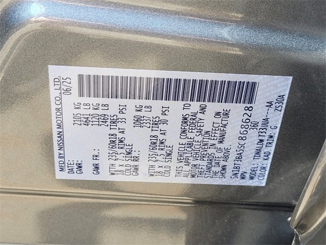 New 2025 Nissan Rogue SV image 6