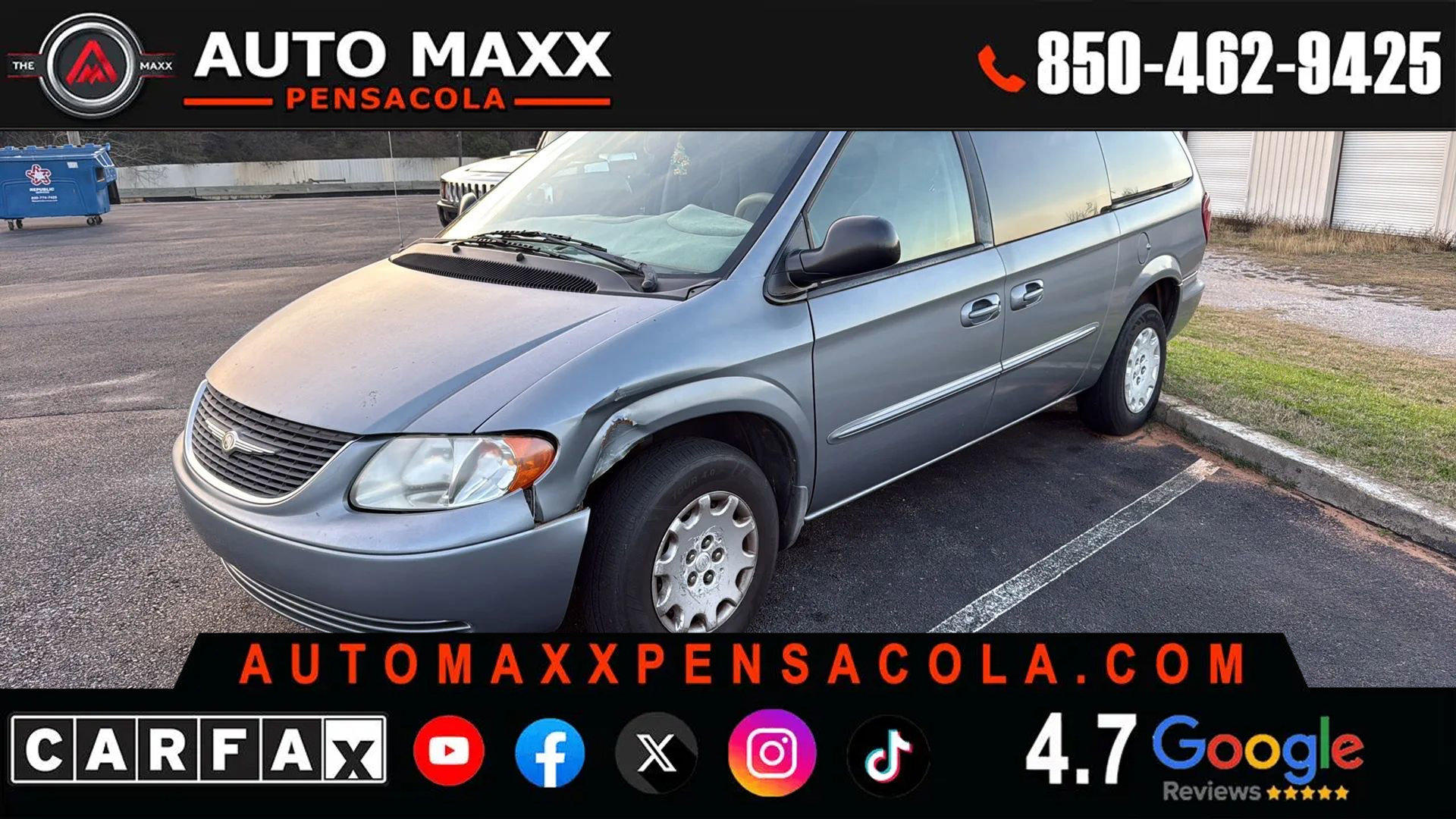 Used 2003 Chrysler Town & Country