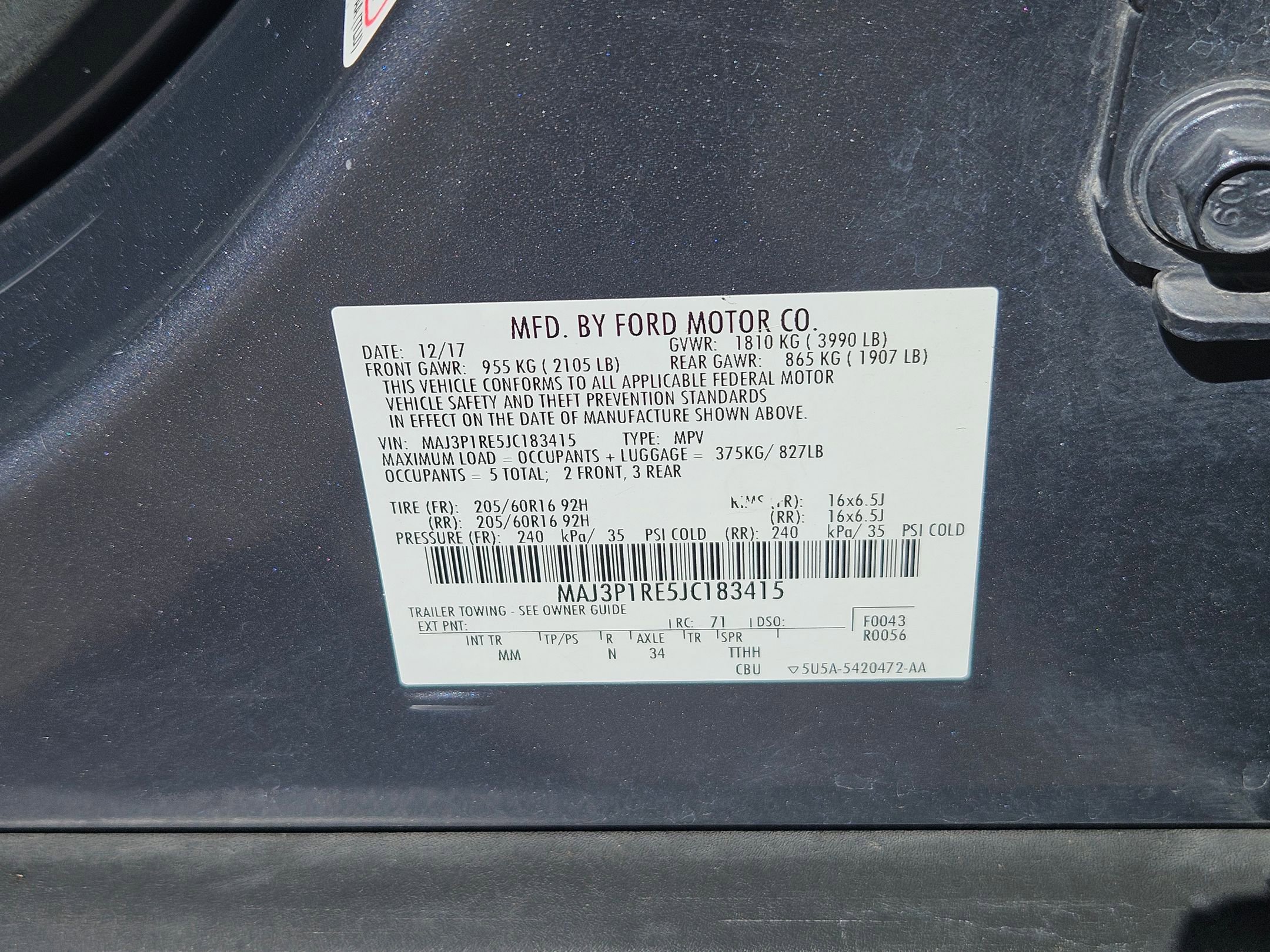 Used 2018 Ford EcoSport S image 25