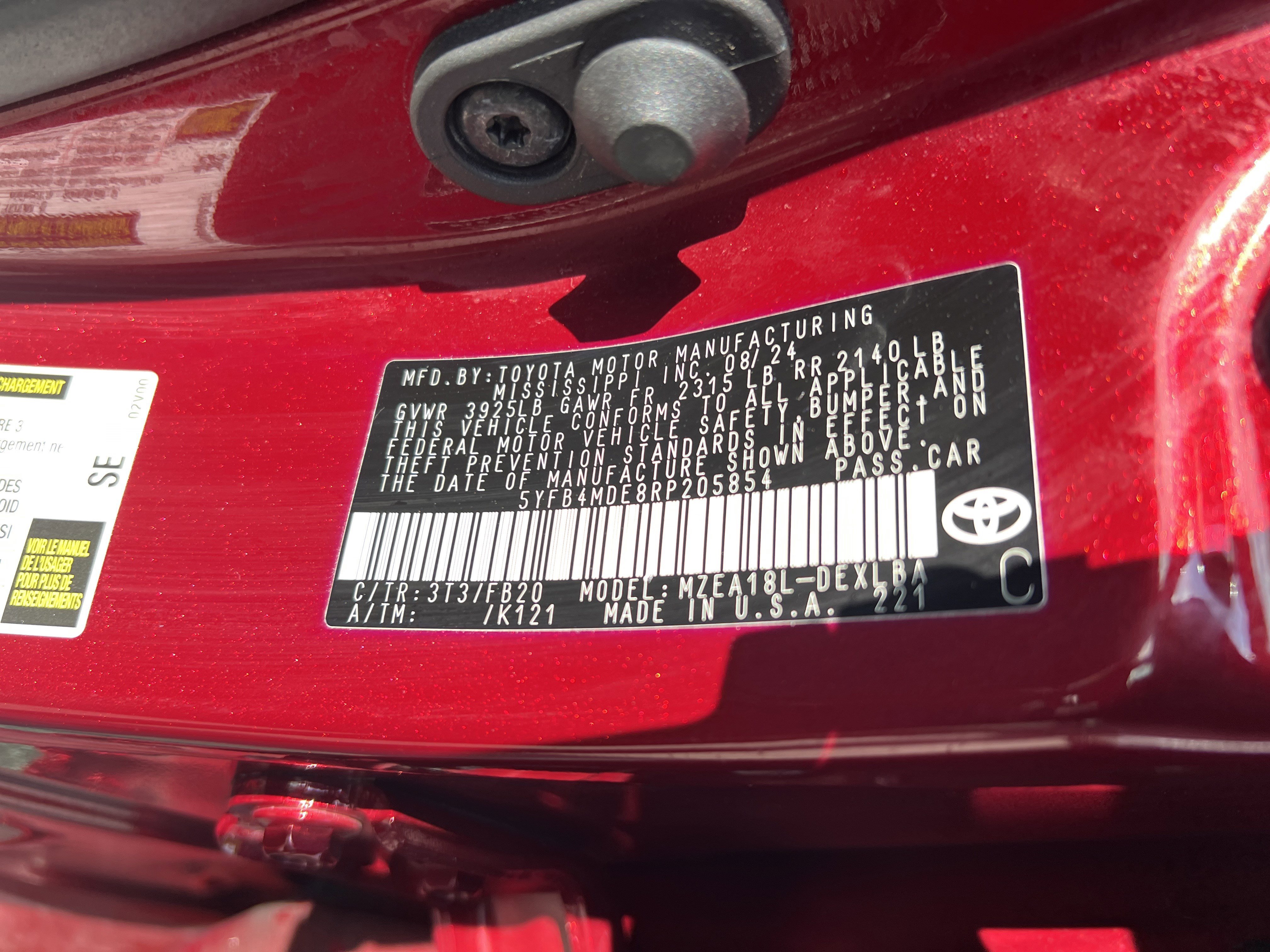Certified 2024 Toyota Corolla LE FWD image 31