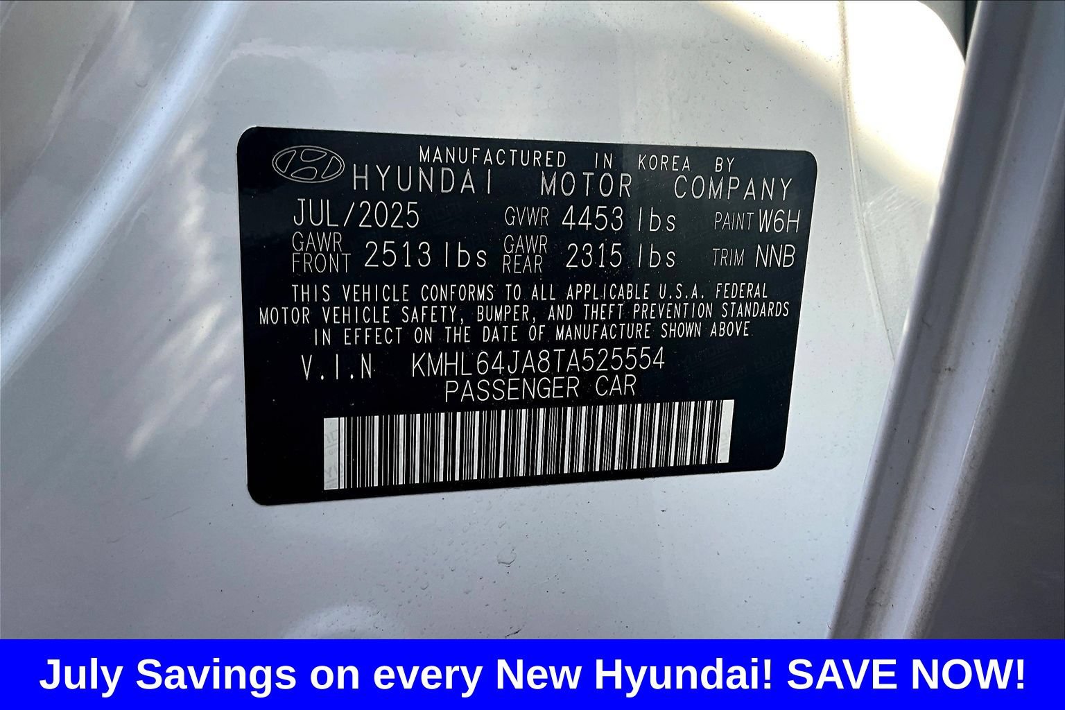 New 2026 Hyundai Sonata SEL FWD image 15