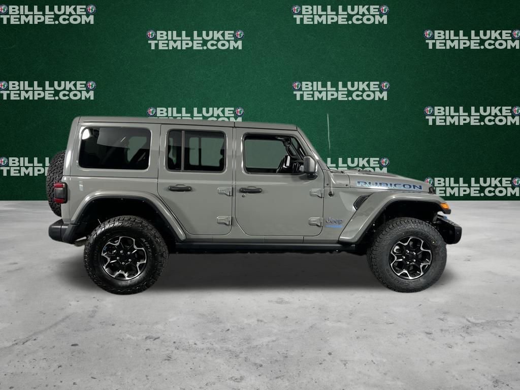 Used 2021 Jeep Wrangler Unlimited Rubicon 4xe w/ Steel Bumper Group image 3