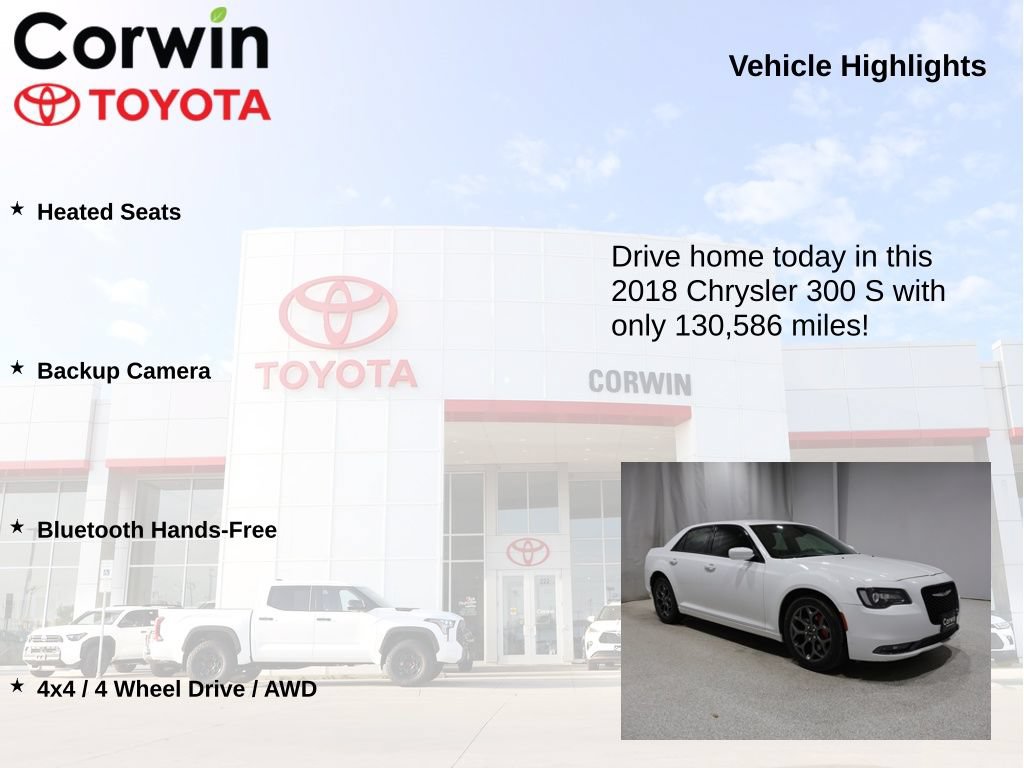 Used 2018 Chrysler 300 S AWD/4WD image 6