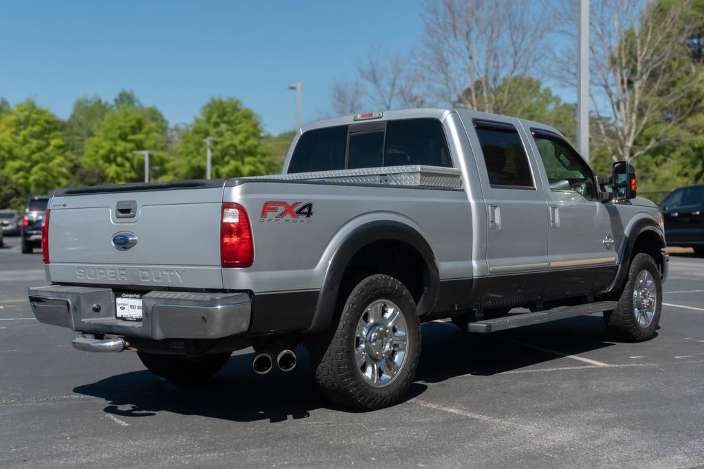 Used 2015 Ford F250 Lariat w/ Lariat Ultimate Package image 13