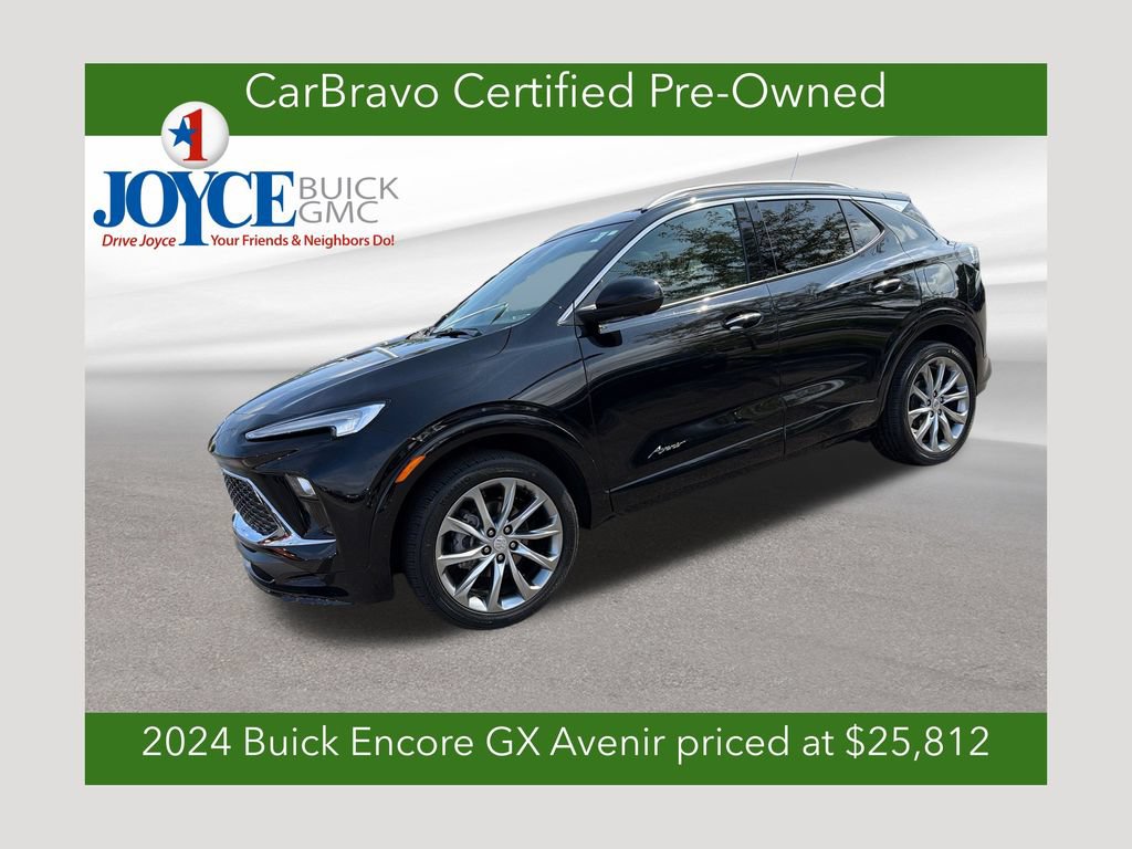 Certified 2024 Buick Encore GX Avenir w/ Avenir Technology Package