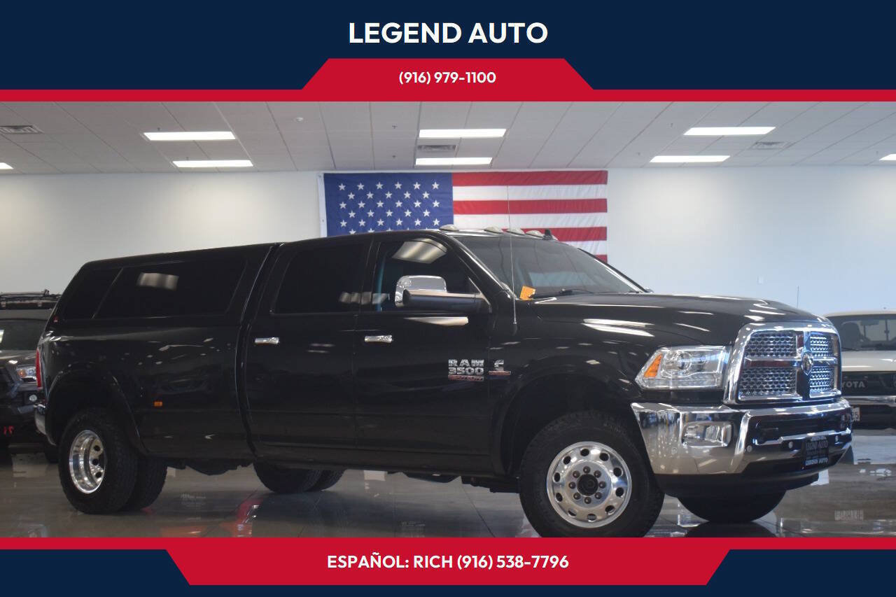 Used 2017 RAM 3500 Laramie w/ Protection Group AWD/4WD image 1