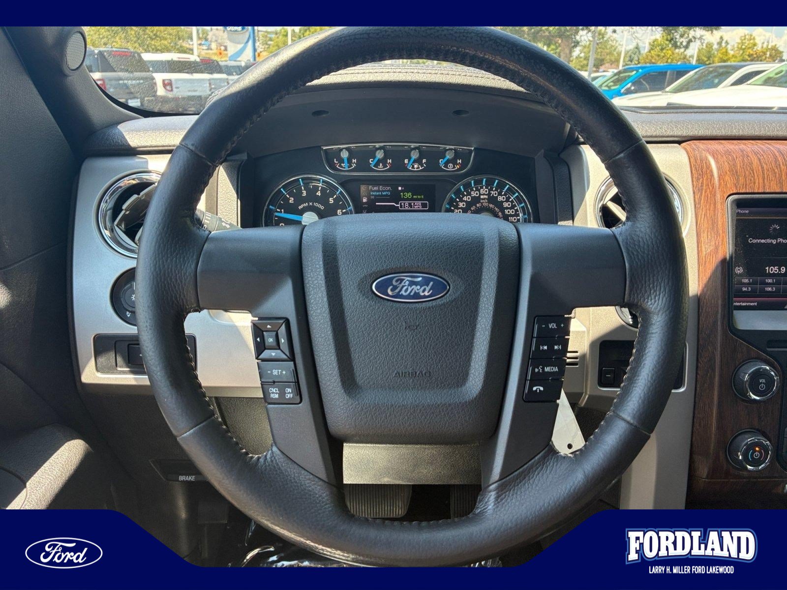 Used 2013 Ford F150 Lariat w/ Lariat Chrome Pkg AWD/4WD image 9