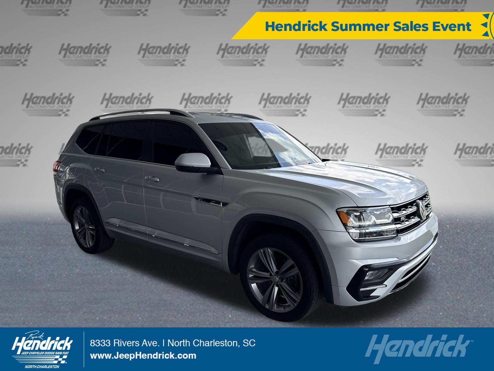 Used 2018 Volkswagen Atlas SE w/ R-Line Package FWD image 1