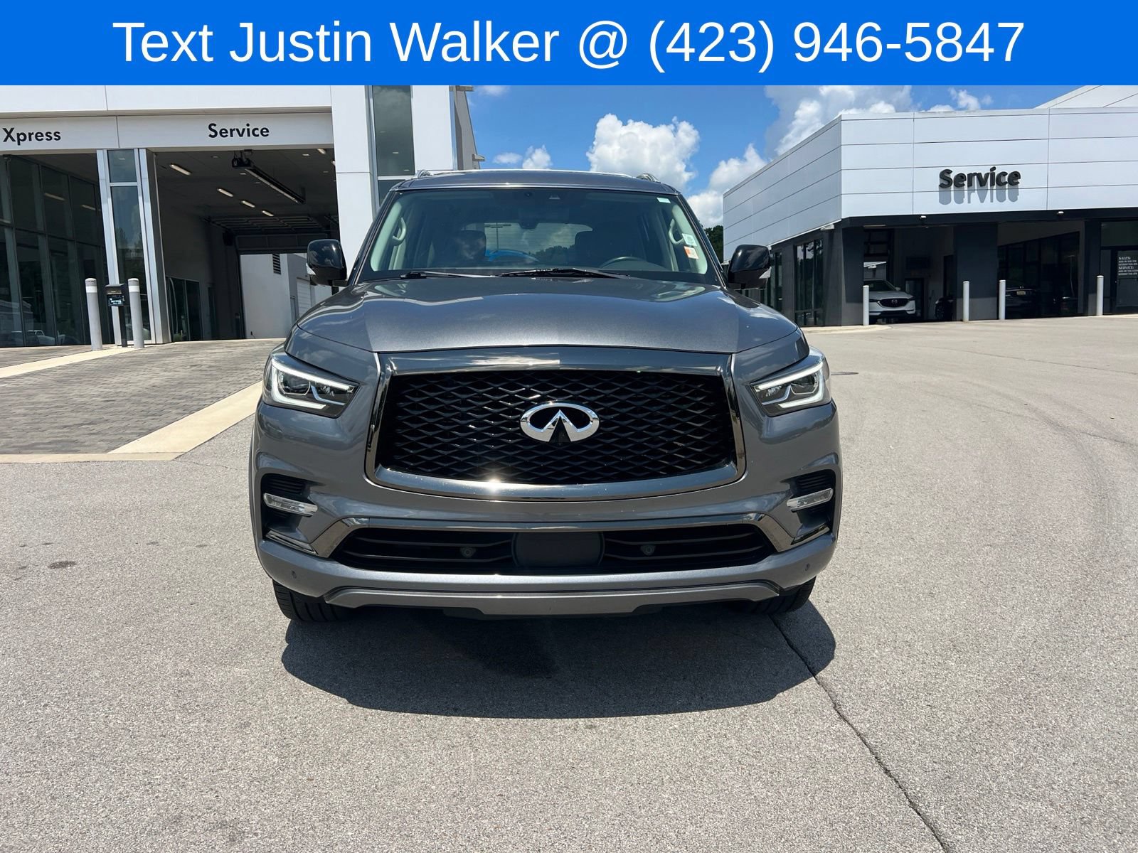 Used 2021 INFINITI QX80 Premium Select w/ Cargo Package RWD image 2