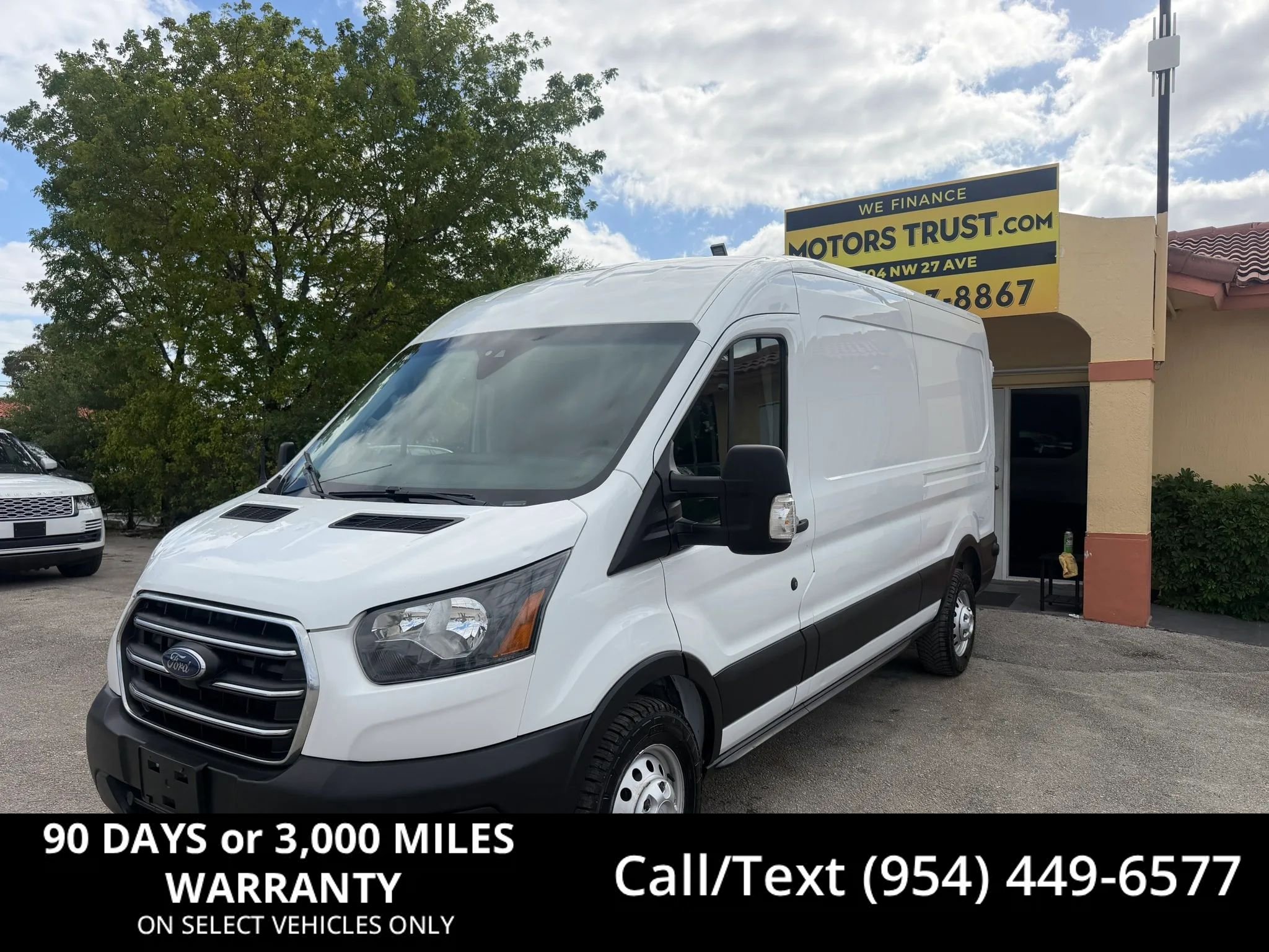 Used 2020 Ford Transit 350 Medium Roof w/ Interior Upgrade Package RWD image 1