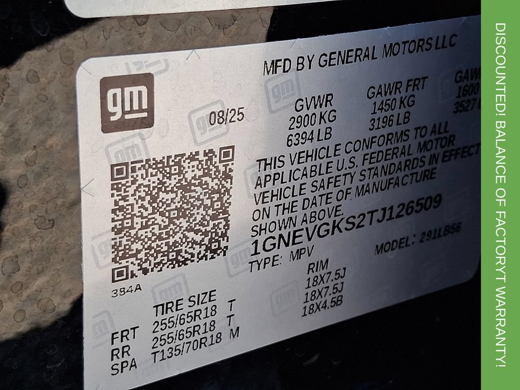 Used 2026 Chevrolet Traverse LT AWD/4WD image 26