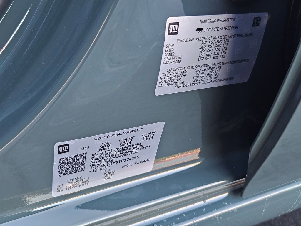 New 2026 Chevrolet Silverado 3500 LT w/ Trail Boss Package image 47