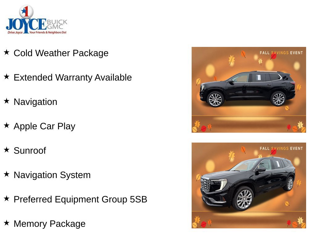 Certified 2024 GMC Acadia Denali w/ Super Cruise Package AWD/4WD image 10
