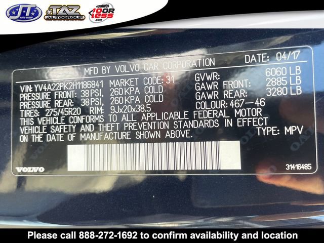 Used 2017 Volvo XC90 T6 Momentum w/ Vision Package image 18