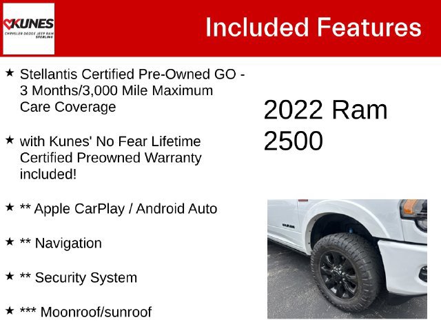 Certified 2022 RAM 2500 Limited w/ Night Edition AWD/4WD image 4