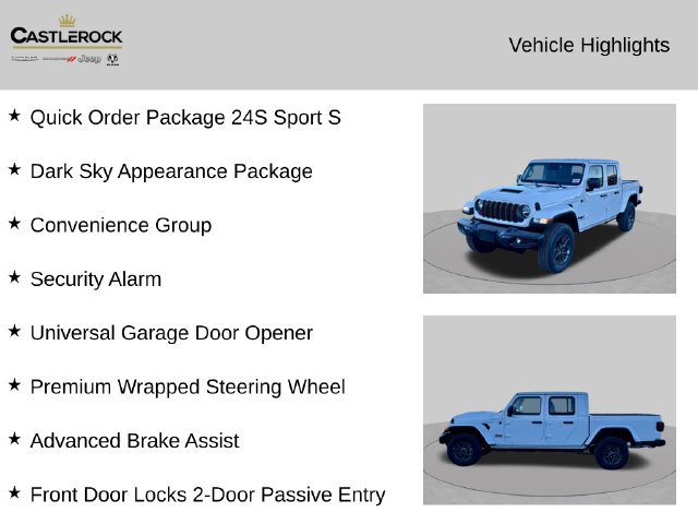 New 2026 Jeep Gladiator Sport AWD/4WD image 2