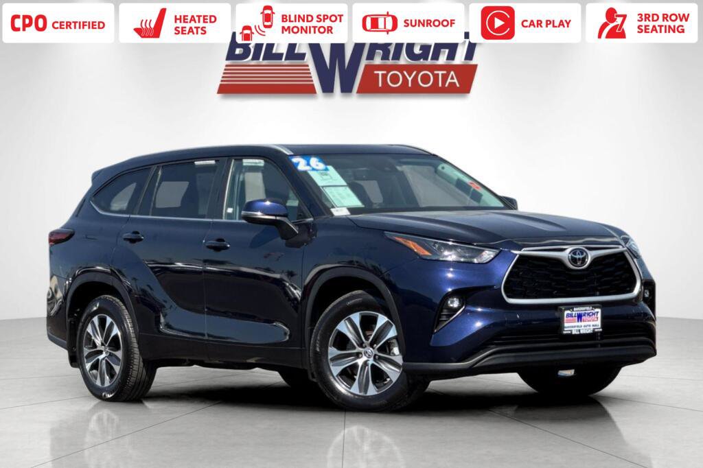 Certified 2026 Toyota Highlander XLE AWD/4WD image 1