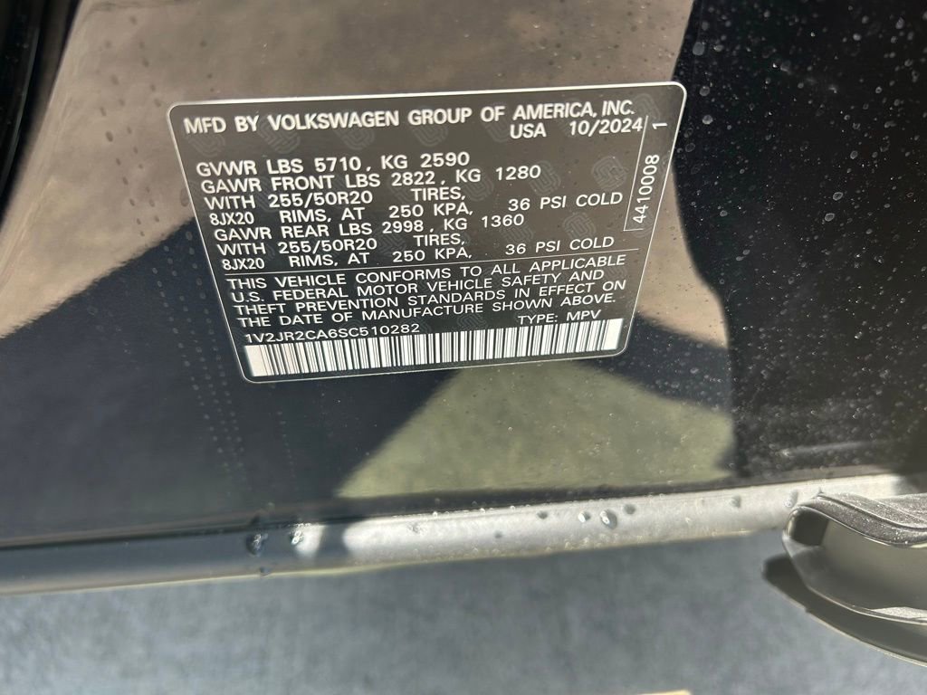 Used 2025 Volkswagen Atlas SE w/ Panoramic Sunroof Package image 60