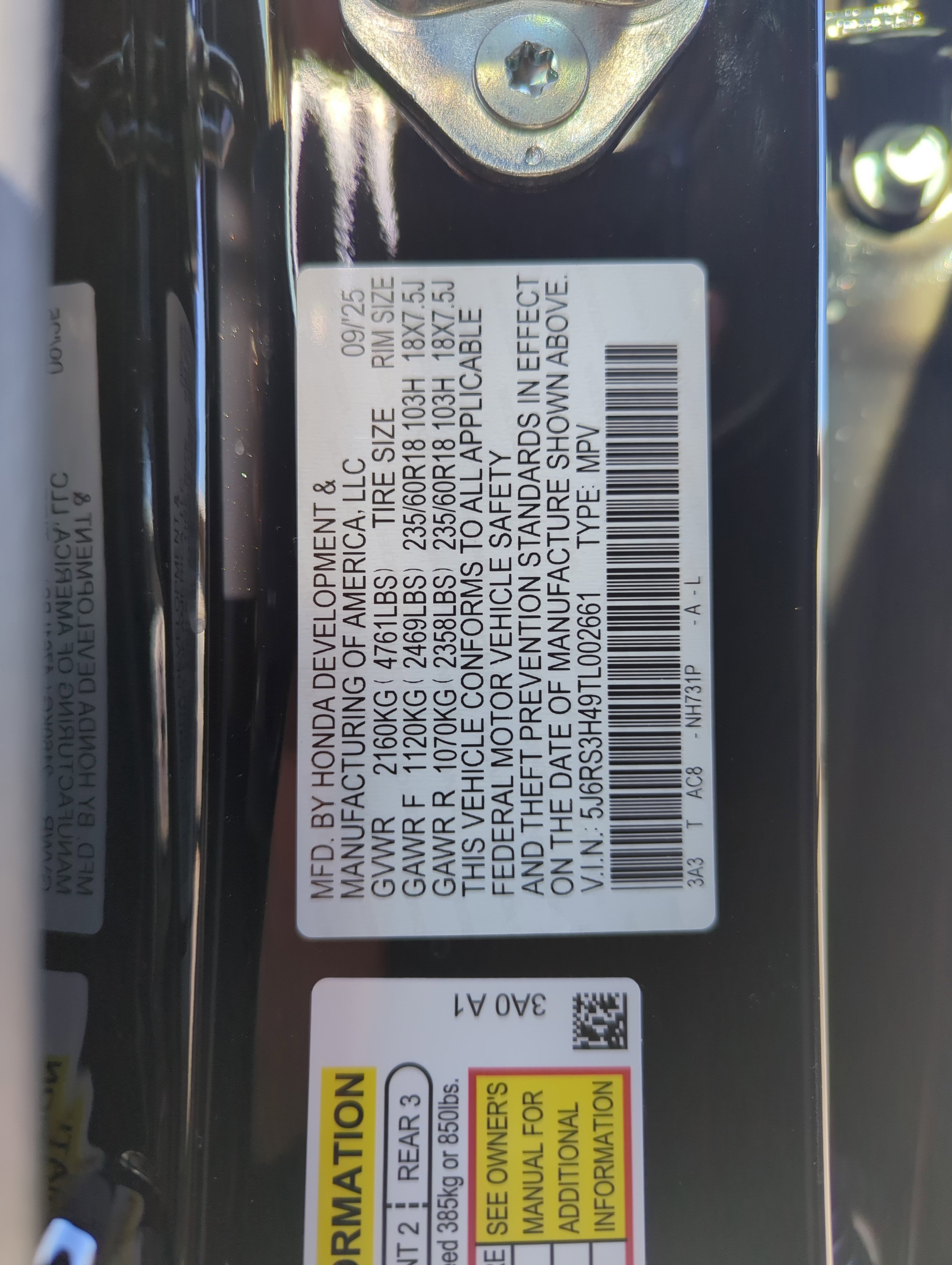 Certified 2026 Honda CR-V EX image 32