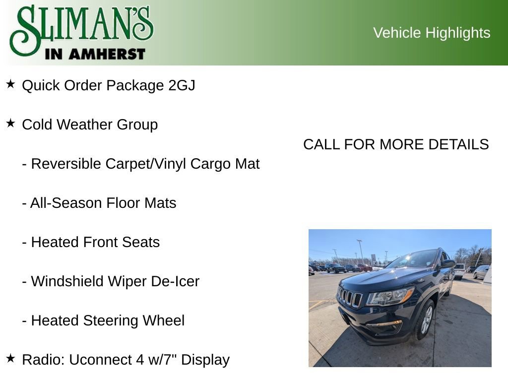 Used 2019 Jeep Compass Latitude w/ Cold Weather Group AWD/4WD image 7