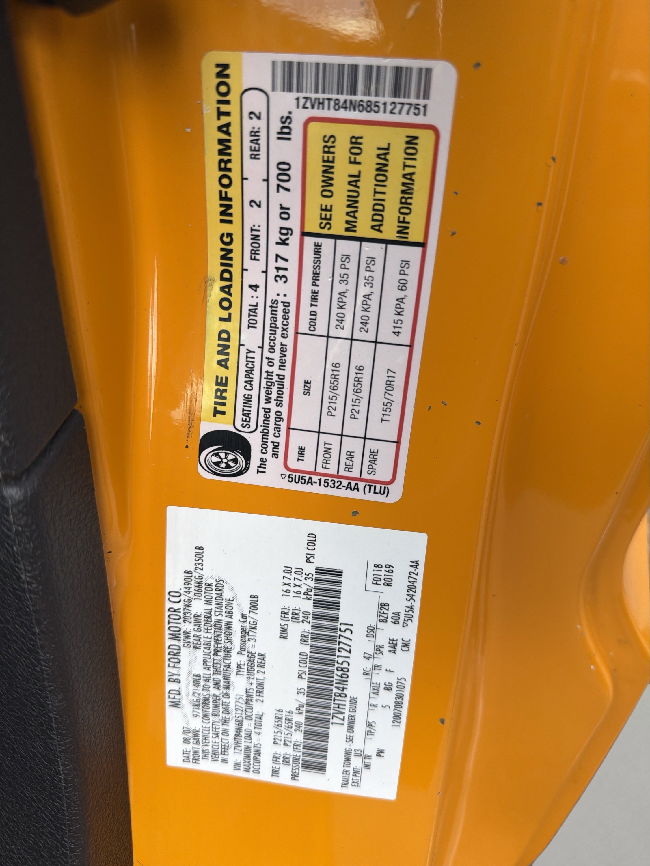 Used 2008 Ford Mustang Convertible RWD image 14