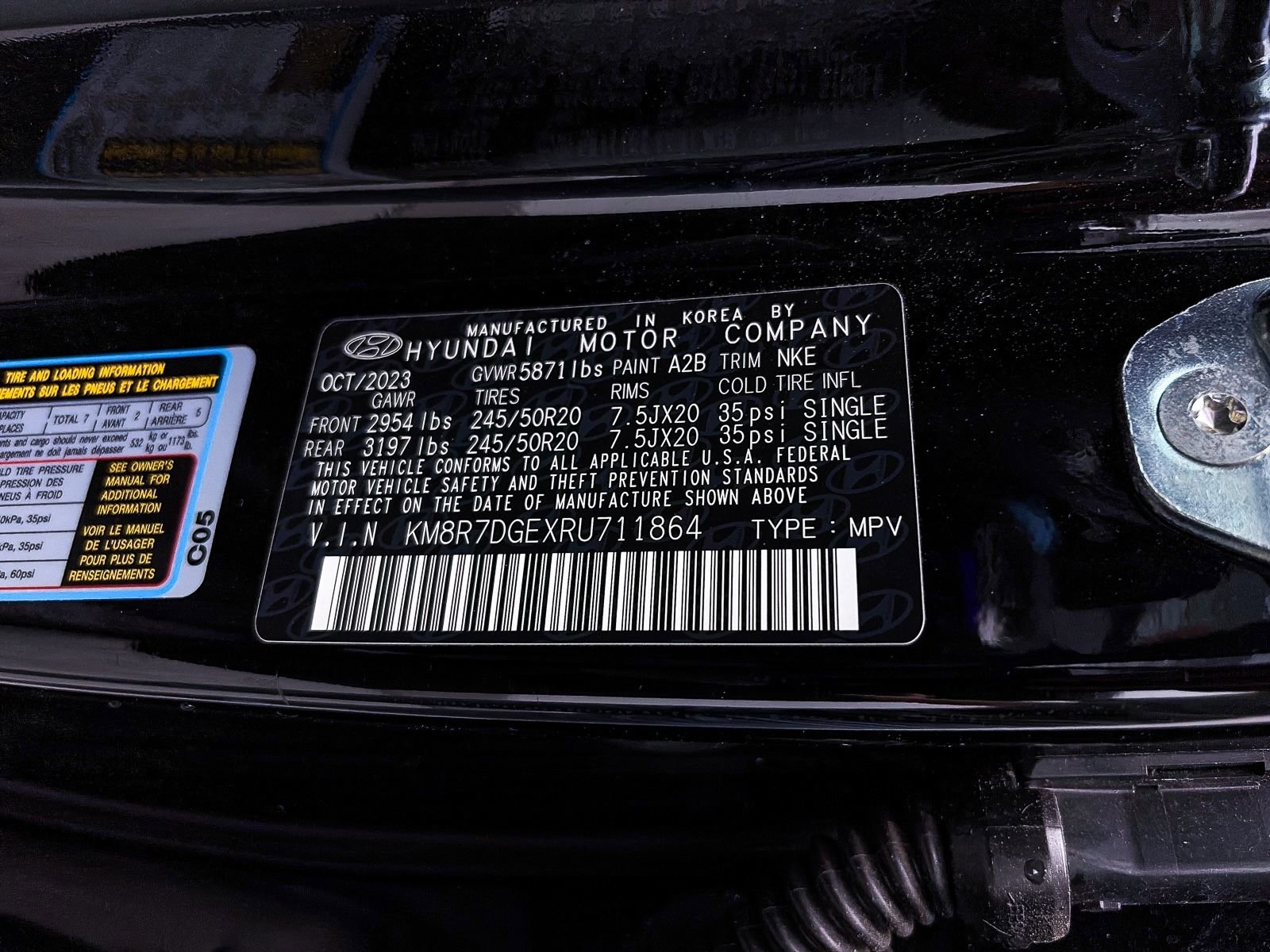 Used 2024 Hyundai Palisade Calligraphy image 48