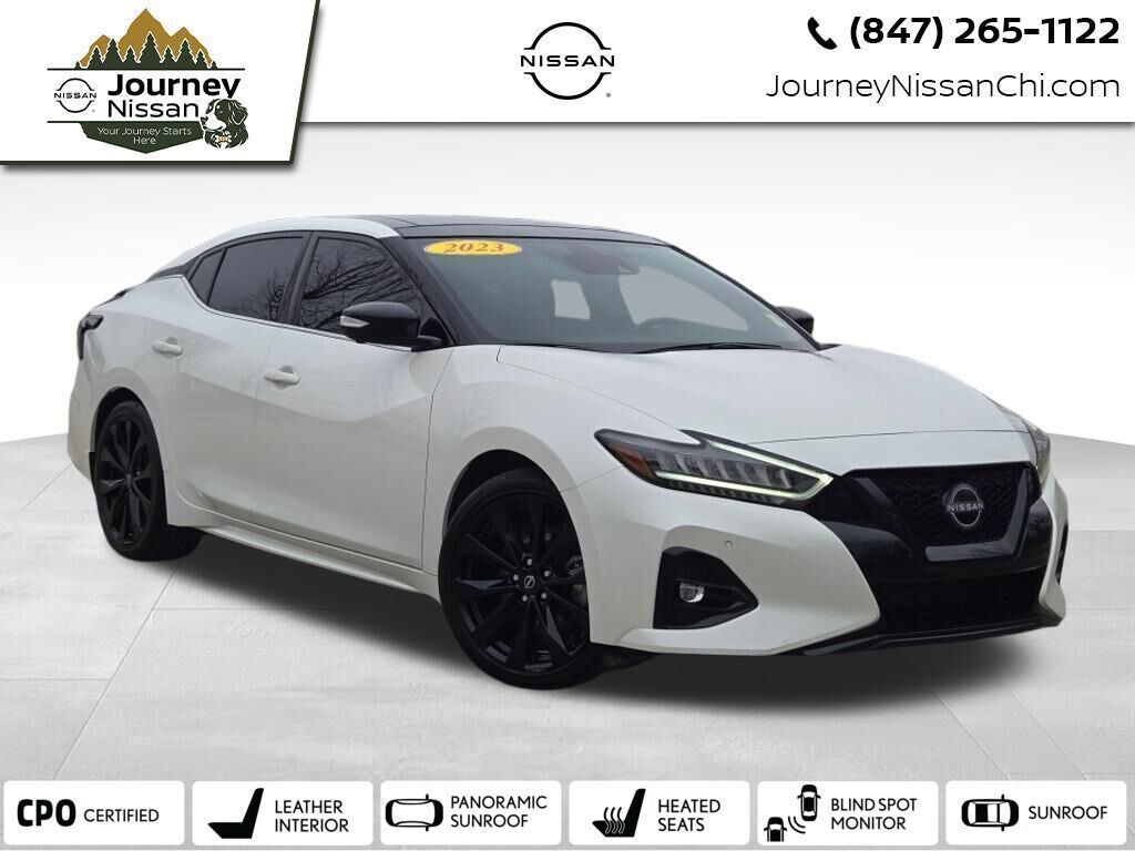 Used 2023 Nissan Maxima SR w/ Sport Mat Group video 1