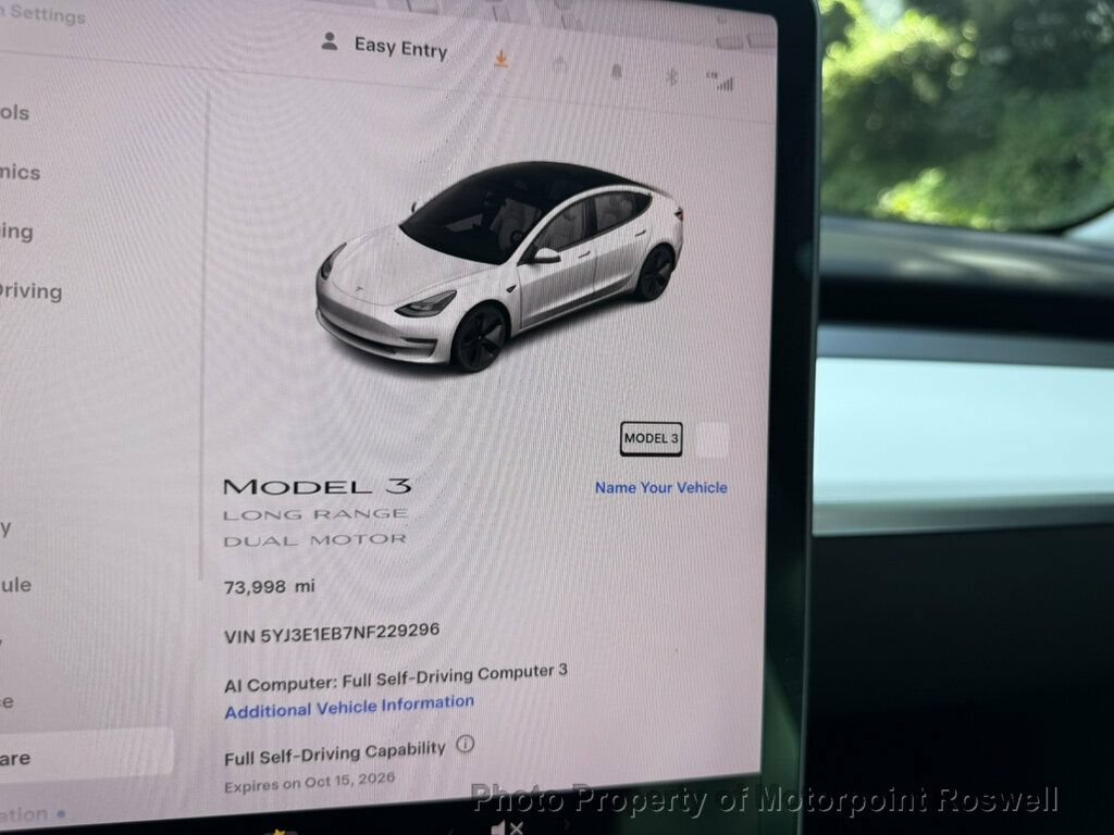 Used 2022 Tesla Model 3 Long Range AWD/4WD image 23