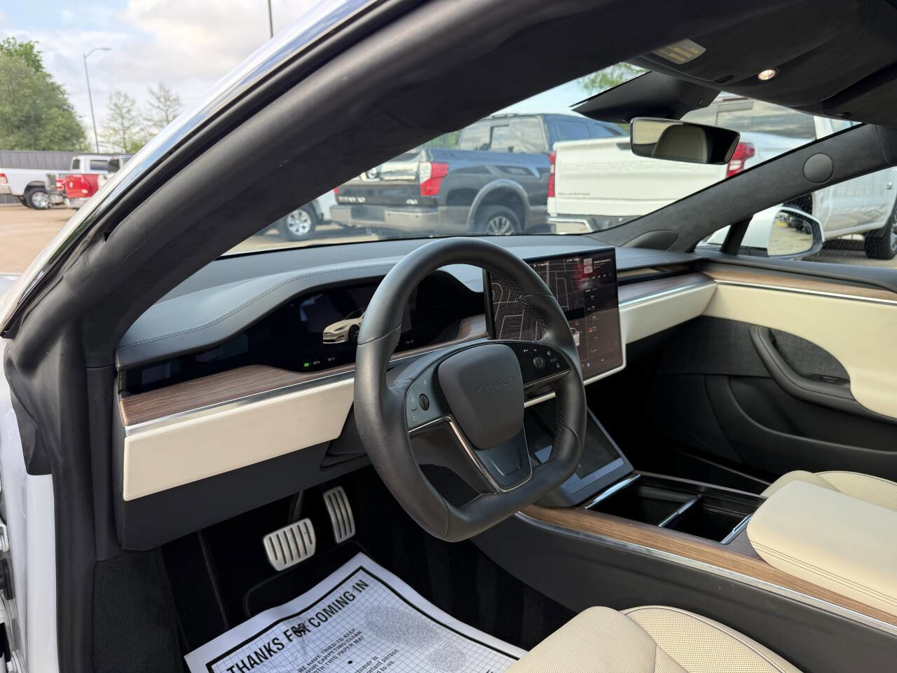 Used 2021 Tesla Model S Plaid AWD/4WD image 6