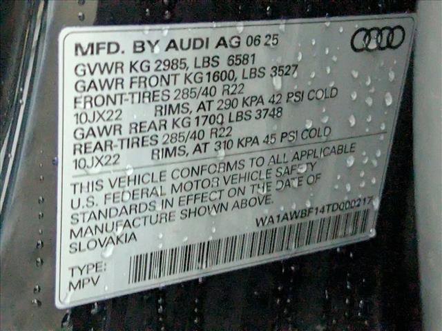 New 2026 Audi SQ8 Premium Plus image 20