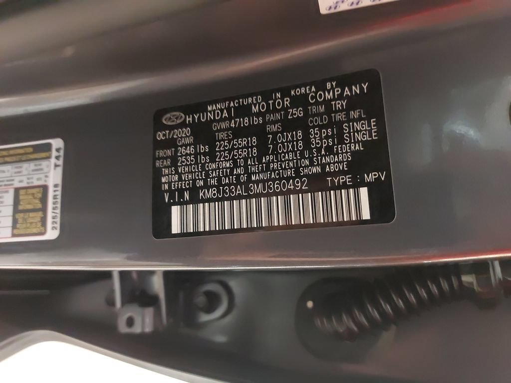 Used 2021 Hyundai Tucson Ultimate w/ Cargo Package FWD image 35