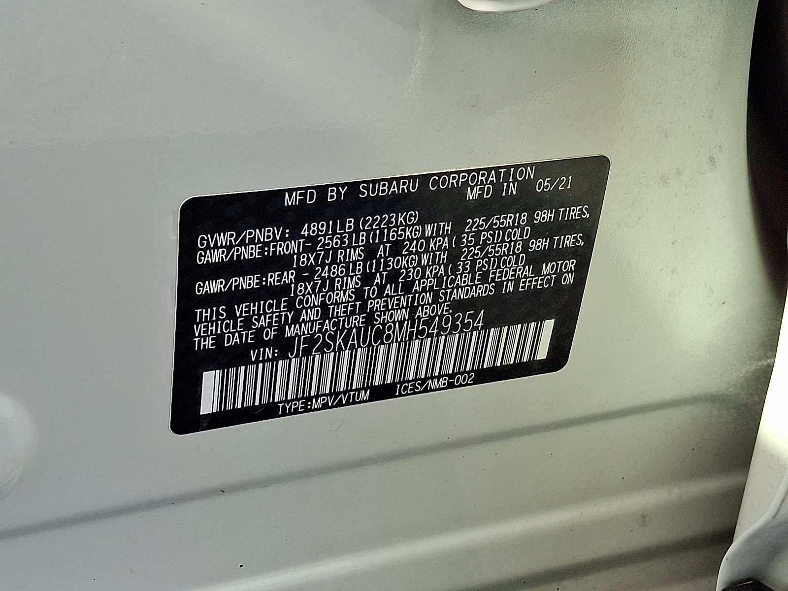 Used 2021 Subaru Forester Limited w/ Popular Package #3 AWD/4WD image 30