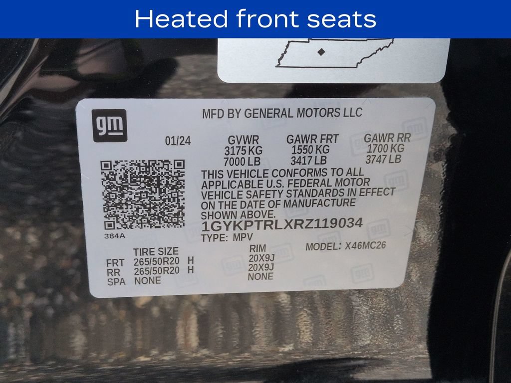 Certified 2024 Cadillac Lyriq Sport w/ LPO, Floor Liner Package AWD/4WD image 33