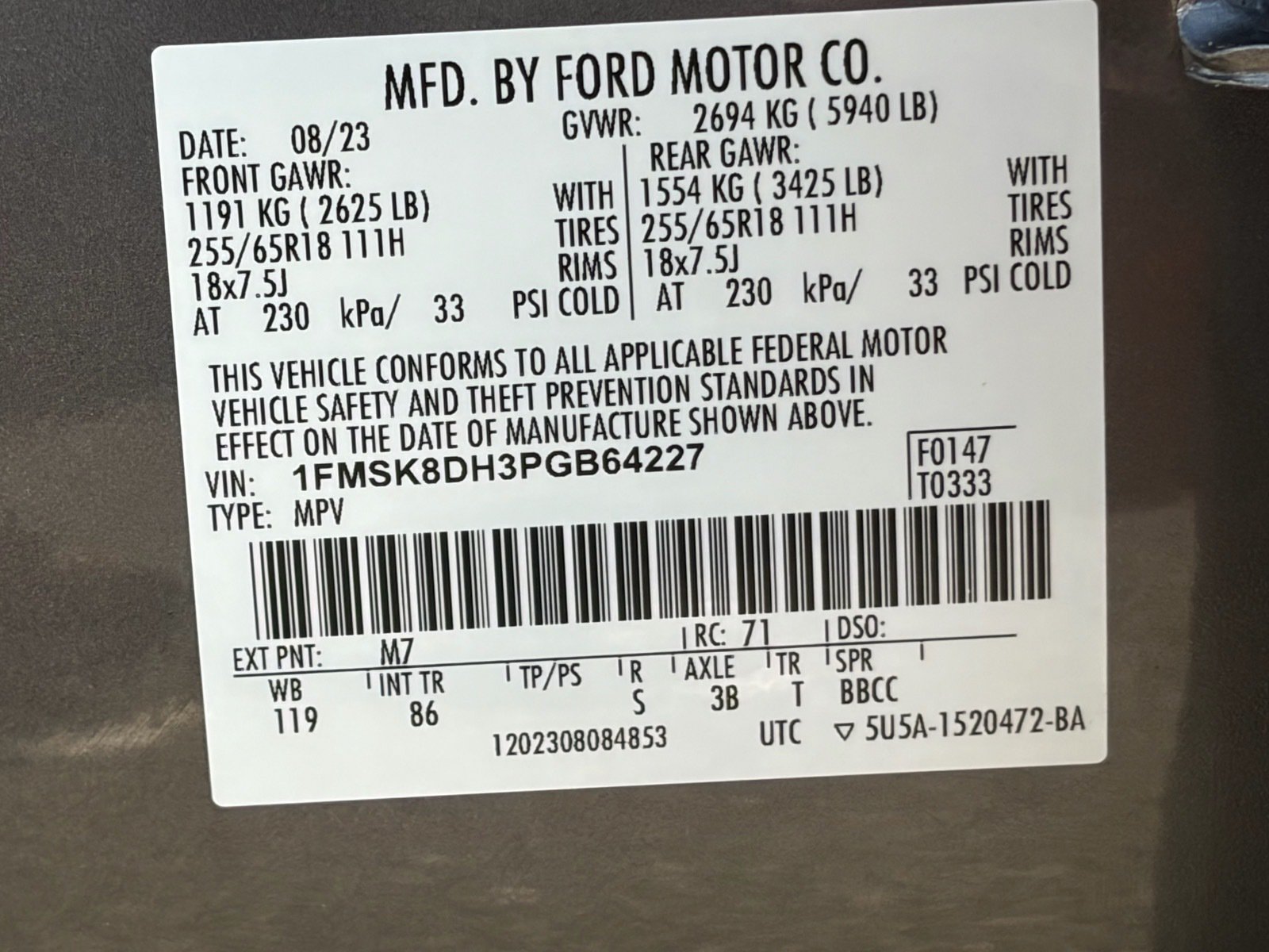 Used 2023 Ford Explorer XLT w/ Class IV Trailer Tow Package AWD/4WD image 36